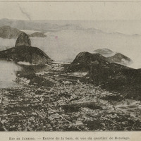 Rio de Janeiro - Entrée de la baie, et vue du quartier de Botofago