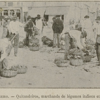 Rio de Janeiro - quitandeiros, marchands de légumes italiens et portugais