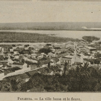 Parahyba - La ville basse et le fleuve