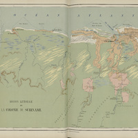Région littoral de la colonie de Suriname