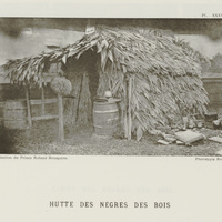 Hutte des nègres des bois