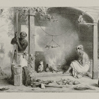 Intérieur de cuisine.