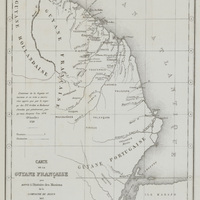 Carte de la Guyane Française pour servir à l'histoire des Missions de la Compagnie de Jésus