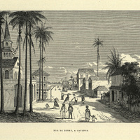 Rue de Berry à Cayenne