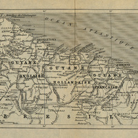 Carte des Guyanes