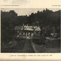 Case de l'infanterie de marine aux Bains jaunes en 1888