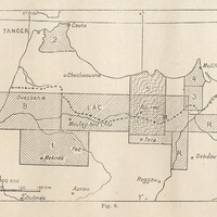 Etat des levées géologiques dans le nord du Maroc