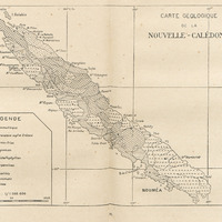 Carte géologique de la Nouvelle-Calédonie