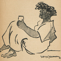Femme assise