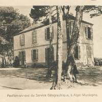Pavillon-annexe du service Géographique, à Alger-Mustapha
