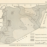 Avancement de la topographie au Levant