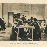 Salle des dessinateurs Annamites