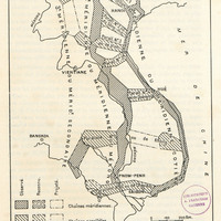 Canevas géodésique d'ensemble de l'Indochine