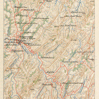 La route de l'ouest à sa descente des Hauts-Plateaux : Environs d'Andriba