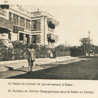 Bureaux du Service Géographique dans le Palais du Conseil