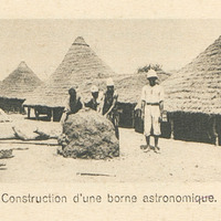 Construction d'une borne astronomique