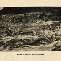 Ruines du théâtre de Saint-Pierre
