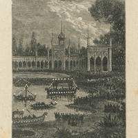 Une kermesse dans les jardins de Tivoli, à Copenhague