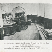 Le déjeuner à bord du Georges-Croizé