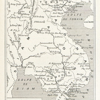 Carte de l'Indo-Chine
