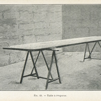 Table à évaporer