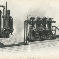 Moteur à gaz pauvre