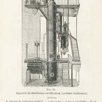 Appareil de distillation-rectification (système Guillaume)
