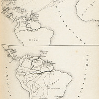 Carte de l'Amérique du Sud