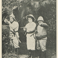 Je chassais (avec ma femme et Jean dans le conuco de Uanial