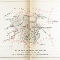 Plan des travaux du Callao