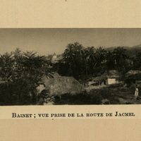Bainet : vue prise de la route de Jacmel