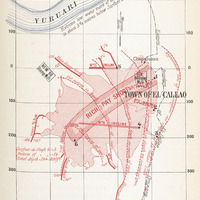 Plan horizontal des travaux de la mine du Callao