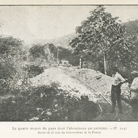 Le quartz moyen du pays dont l'abondance est extrême... (p. 244). - Sortie de la voie au travers…
