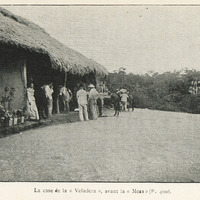 La case de la « Veladera » avant la « Mesa »