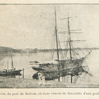Un coin du port de Bolivar où nous venons de descendre d'une goëlette