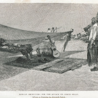 Morgan recruiting for the attack on Porto Bello