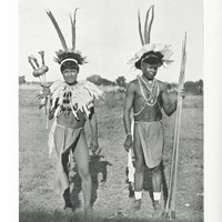Macoushi and wapisiano in festive dresses
