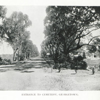 Entrance to cemetery, Georgetown