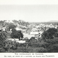 Vue panoramique de Cayenne