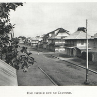 Une vieille rue de Cayenne