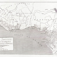 Carte forestière de la Côte Occidentale et Equatoriale d'Afrique
