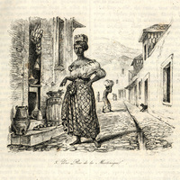 Une rue de la Martinique