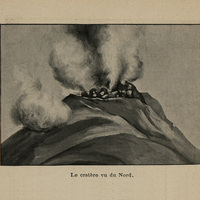 Le cratère vue du nord