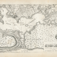 Plan de la ville et de la baie du Fort Liberté dans l'ile de St-Domingue