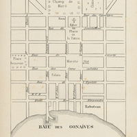 Plan de la Ville des Gonaïves (partie centrale)