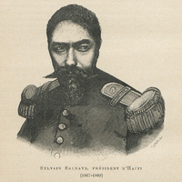 Sylvain Salnave, président d'Haïti (1867-1869).