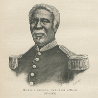 Michel Domingue, président d'Haïti (1874-1876).