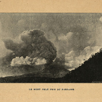 Le Mont Pelée pris du Parnasse