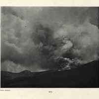 Pelée in eruption - August 24, 1902, the entire crater working