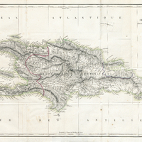 Carte de l'ile de St-Domingue dressée d'après les documents les plus modernes pour accompagner l…